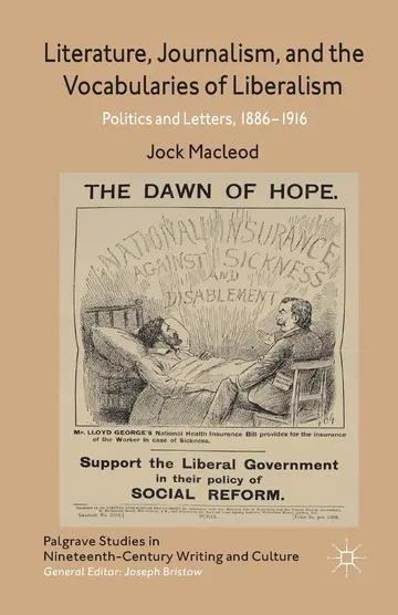 Cover of Literature, Journalism, and the Vocabularies of Liberalism