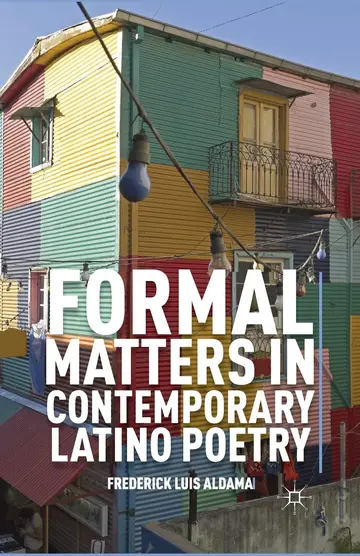 Cover of Formal Matters in Contemporary Latino Poetry