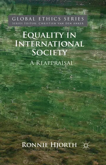 Cover of Equality in International Society