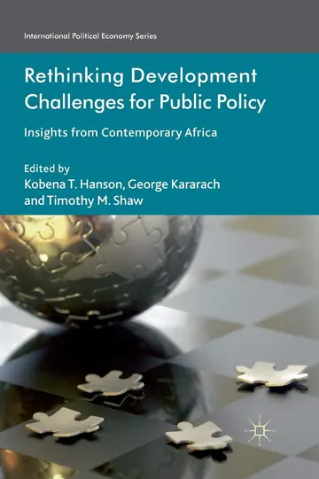 Cover of Rethinking Development Challenges for Public Policy