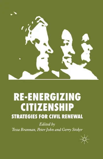 Cover of Re-energizing Citizenship
