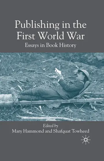 Cover of Publishing in the First World War