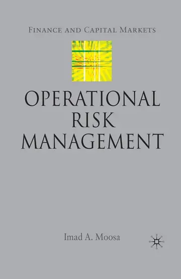Cover of Operational Risk Management