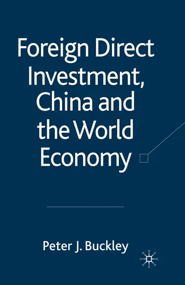 Cover of Foreign Direct Investment, China and the World Economy
