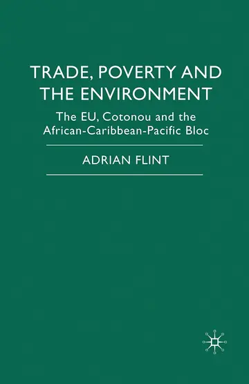 Cover of Trade, Poverty and the Environment
