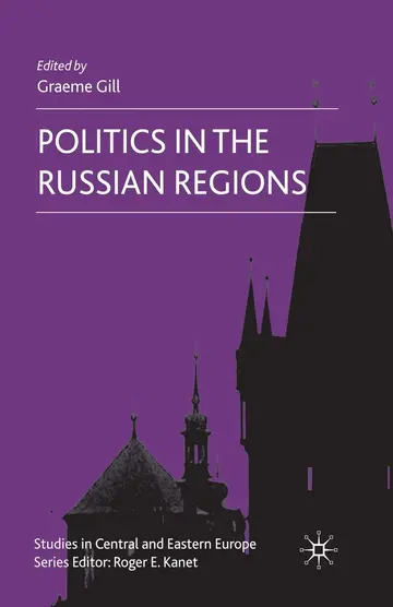 Cover of Politics in the Russian Regions