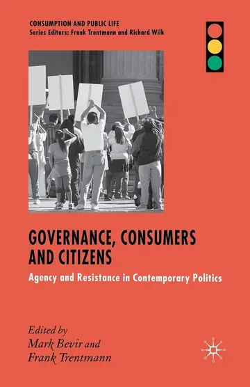 Cover of Governance, Consumers and Citizens
