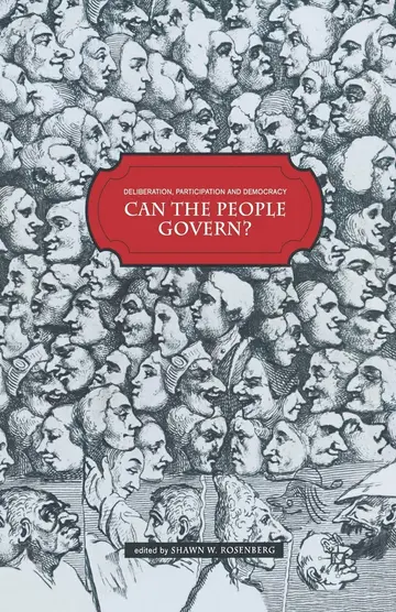 Cover of Deliberation, Participation and Democracy