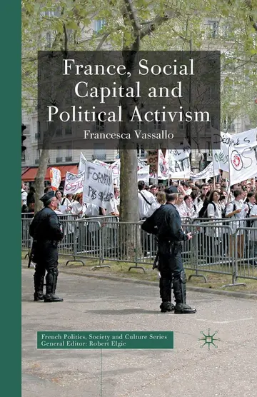 Cover of France, Social Capital and Political Activism
