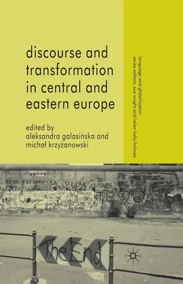 Cover of Discourse and Transformation in Central and Eastern Europe