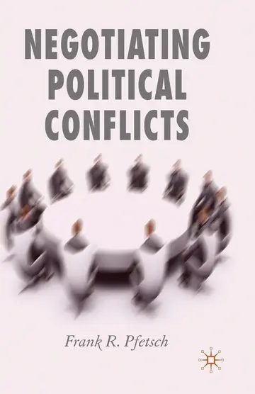 Cover of Negotiating Political Conflicts