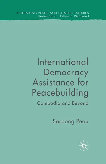Cover of International Democracy Assistance for Peacebuilding