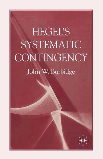 Cover of Hegel's Systematic Contingency