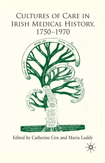 Cover of Cultures of Care in Irish Medical History 1750-1970
