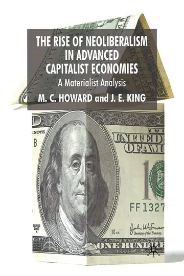 Cover of The Rise of Neoliberalism in Advanced Capitalist Economies