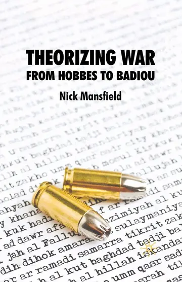 Cover of Theorizing War