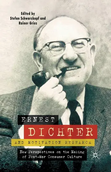 Cover of Ernest Dichter and Motivation Research