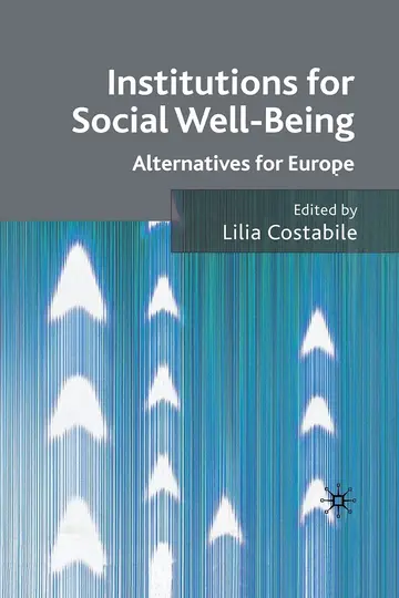Cover of Institutions for Social Well Being