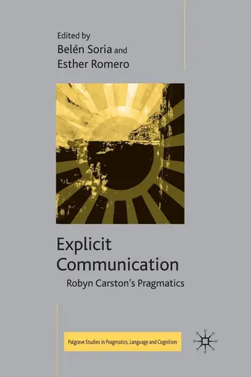 Cover of Explicit Communication