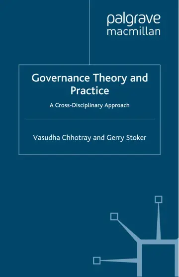 Cover of Governance Theory and Practice