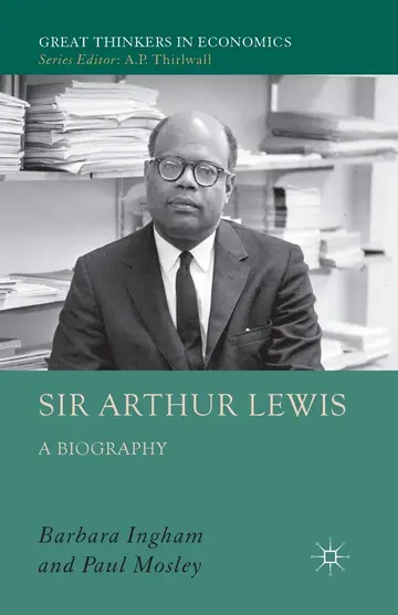 Cover of Sir Arthur Lewis