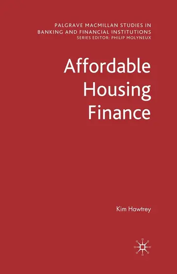 Cover of Affordable Housing Finance