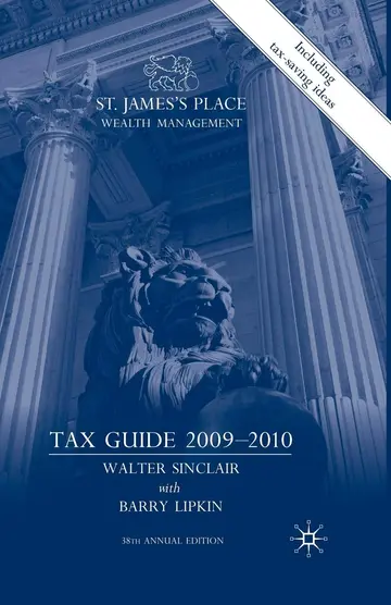 Cover of St. James s Place Wealth Management Tax Guide 2009-2010