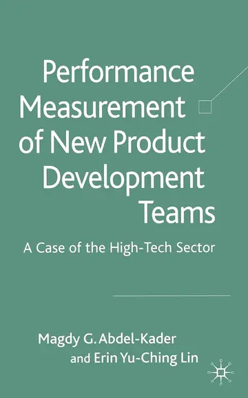 Cover of Performance Measurement of New Product Development Teams