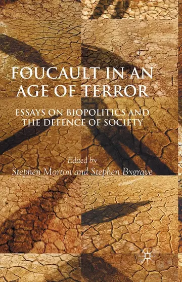 Cover of Foucault in an Age of Terror