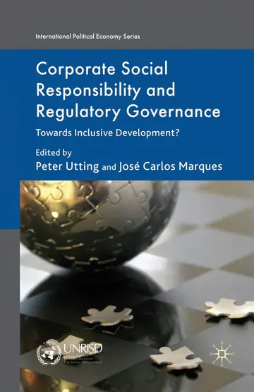 Cover of Corporate Social Responsibility and Regulatory Governance