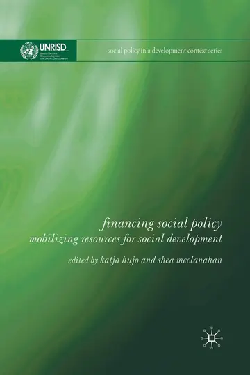 Cover of Financing Social Policy