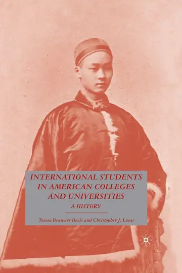 Cover of International Students in American Colleges and Universities