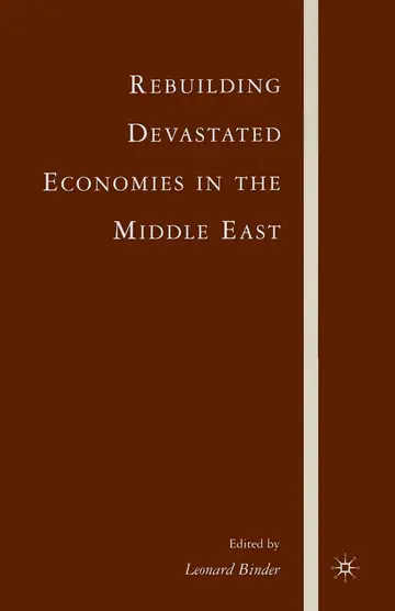 Cover of Rebuilding Devastated Economies in the Middle East