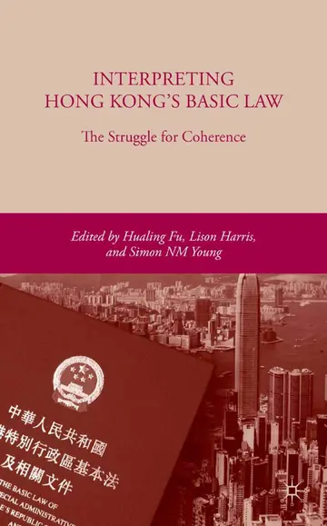 Cover of Interpreting Hong Kong's Basic Law