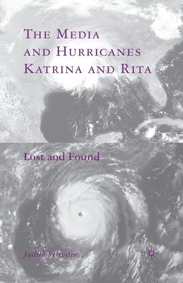 Cover of The Media and Hurricanes Katrina and Rita