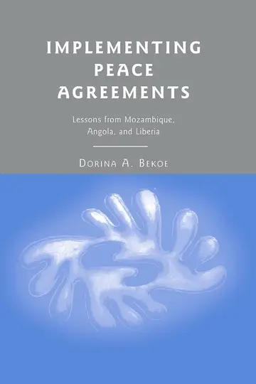 Cover of Implementing Peace Agreements