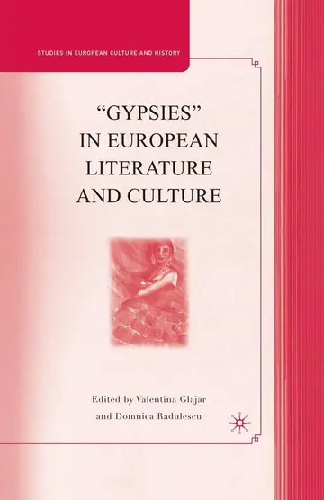 Cover of “Gypsies” in European Literature and Culture