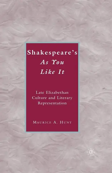 Cover of Shakespeare’s as You Like It