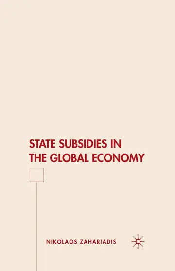 Cover of State Subsidies in the Global Economy