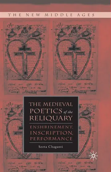 Cover of The Medieval Poetics of the Reliquary