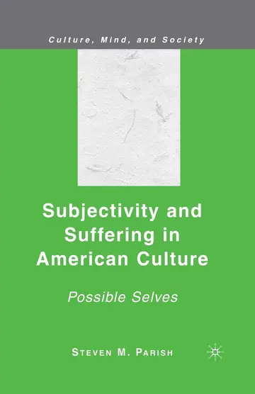 Cover of Subjectivity and Suffering in American Culture