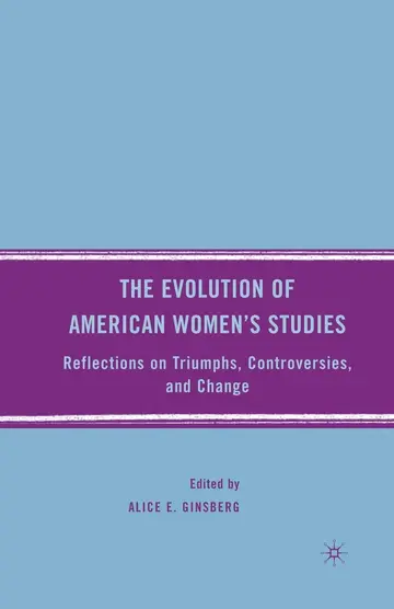 Cover of The Evolution of American Women s Studies