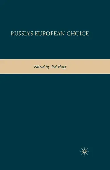 Cover of Russia's European Choice