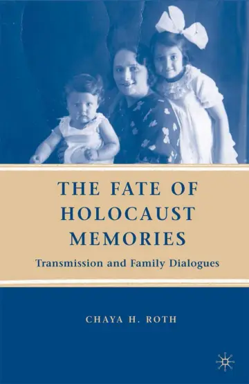 Cover of The Fate of Holocaust Memories