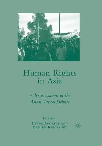 Cover of Human Rights in Asia