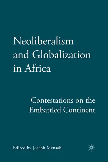 Cover of Neoliberalism and Globalization in Africa