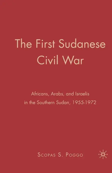 Cover of The First Sudanese Civil War