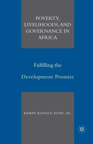 Cover of Poverty, Livelihoods, and Governance in Africa
