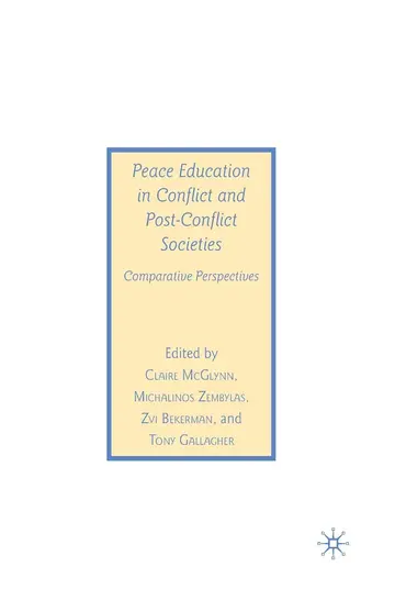 Cover of Peace Education in Conflict and Post-conflict Societies