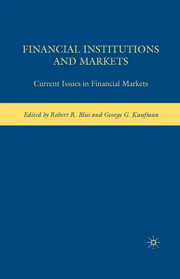 Cover of Financial Institutions and Markets